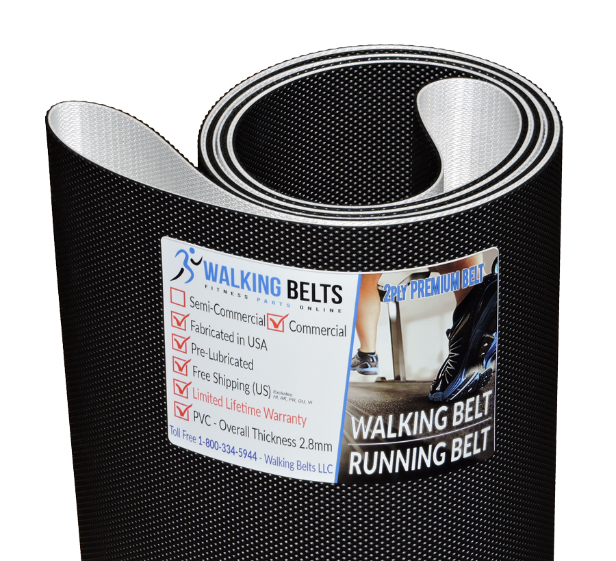 Details about   Treadmill Belts Worldwide HealthStream T790 Commercial Treadmill Belt FREE Sil 